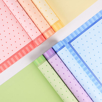 Nouveauté - Papier d'emballage pour fleurs imperméable avec motif tendance - Fournitures pour fleuristes - Papier d'emballage pour bouquets frais