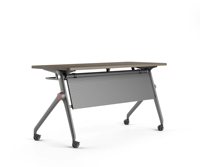 Table de formation pliable KOHO ARA, design moderne et simple, avec roulettes, table de réunion mobile de luxe pour bureau, grande salle de réunion