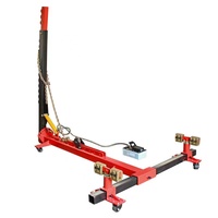 Équipement portable Tricar pour la réparation de carrosseries automobiles – Redresseur de poutres de véhicule simple, banc de redressage de voiture, extracteur de collision