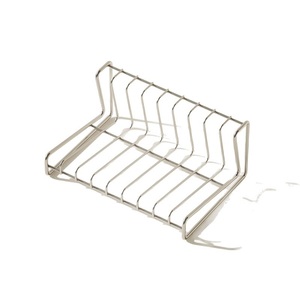 Modern Standing Type Stainless Steel Kitchen Dish Rack with Drain Bowl and Water Tray for Countertop Storage and Drying - Product Image 4