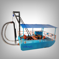 Drague portable, machine de dragage de sable, drague à aspiration à jet avec pompe à sable pour l'extraction de l'or