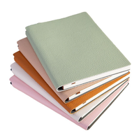 Cahiers épais A5 pour étudiants, couverture en cuir PU, journal, carnet de notes, cadeau