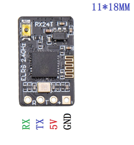 RX24T Open Source ELRS 2.4G Receiver ExpressLRS Ultra Small ABS Material High Refresh Rate Electric Long Range <b>Drone</b> <b>Accessory</b> - Product Image 5