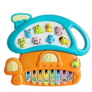 Piano Electrónico con Teclado de Animales y Casa de Hongos, Funciona con Pilas, para Niños - Product Image 2