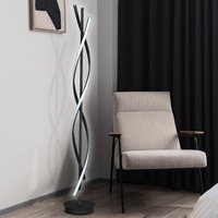 Nouveau produit élégant canapé d'angle Orange lampe sur pied moderne