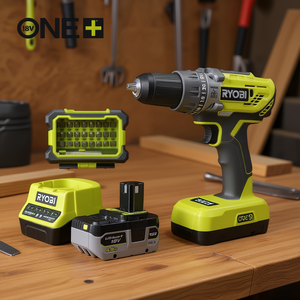 Taladro de Impacto <span class=keywords><strong>Ryobi</strong></span> de 18 V con Batería de 4.0 Ah y Juego de Accesorios - Product Image 3