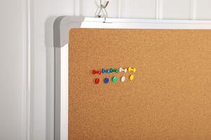 Phong cách rắn khung gỗ nút chai bảng thông báo tin nhắn từ & Bảng viết tùy chỉnh kích thước nhà văn phòng Tường Tổ chức - Product Image 5