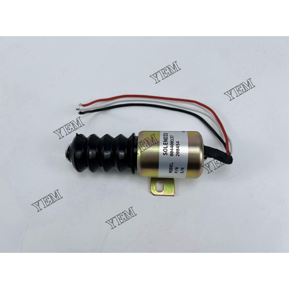 For Bobcat Fuel Stop Solenoid Valve 004400137 208454 Diesel Engine ...