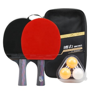 Alta calidad barato <span class=keywords><strong>Ping</strong></span> <span class=keywords><strong>pong</strong></span> raqueta de tenis de mesa <span class=keywords><strong>con</strong></span> 3 pelotas de tenis de mesa conjunto venta al por mayor - Product Image 3