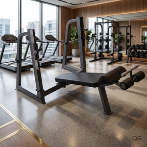 Panca Declinabile Professionale QS Olympi - Macchina Commerciale per Chest Press a Carico di Pesi per Palestre di Lusso e Centri Fitness - Product Image 1