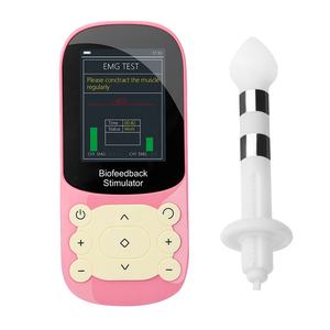 Erkekler ve kadınlar için çift kanal <span class=keywords><strong>EMG</strong></span> biyogeribildirim cihazı Kegel egzersiz pelvik kas eğitimi ağrı kesici elektrik stimülatörü - Product Image 1