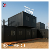 Vente en gros de maison conteneur plate à vendre | Maisons modulaires préfabriquées sur mesure pour projets de bureau et d'habitation