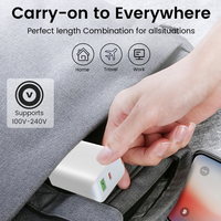 Schitec Wholesales Chargeur mural USB-C 20W à charge rapide avec câble USB-C 60W pour la charge d'appareils mobiles