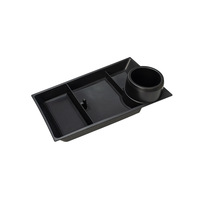 Boîte de rangement inférieure de la console centrale pour Rivian R2 2026, organisateur de porte-gobelets, accessoires de modification intérieure