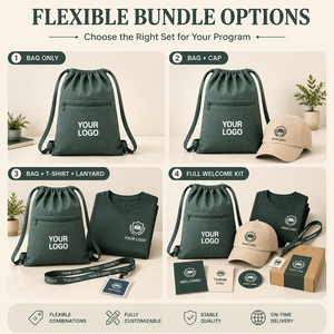 Mochila <span class=keywords><strong>de</strong></span> Lona <span class=keywords><strong>de</strong></span> Algodón Personalizada con Cordón y Caja para Tarjetas, Set <span class=keywords><strong>de</strong></span> Regalo Todo en Uno para Eventos Universitarios, Equipos Deportivos, Clubes, Regalos Universitarios - Product Image 3