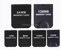 2025A 128 Mo pour Nintendo GameCube Carte mémoire Wii Jeu Accessoire de stockage de données pour NGC pour Nintendo NGC Accessoires de jeu NGC