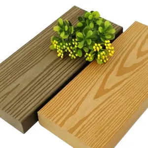 Low Water Absorption Outdoor Plastic Furniture HDPE Lumber Imitated Wood Timber Lumber