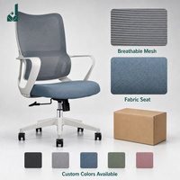 Chaise de bureau moderne en métal noir et nylon, ergonomique, peu encombrante, portable, pour salle de formation, siège empilable robuste