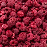 Fruta Deshidratada BRC HALAL, Fruta Liofilizada a Granel, Frambuesa Liofilizada
