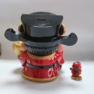 Resina dio della ricchezza Buddha statua scultura scolpita a mano figurina Fengshui fortuna ricchezza decorazione decorazione - Product Image 6