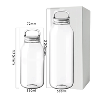 Bouteille d'eau isotherme en céramique de 12 oz avec couvercle pliable, base antidérapante, sans BPA, design anti-fuite, logo personnalisé, cadeau d'entreprise
