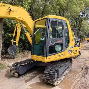 Miniexcavadora Komatsu pc60 de 6 toneladas usada con pocas horas de uso, confiable para construcción y paisajismo, equipo Komatsu de segunda mano - Product Image 5
