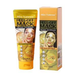 Miss Vanessa Schwarze Peeling-Maske für Tiefenreinigung, Porenverengung und Strahlende Haut. Anti-Falten, Aufhellung und Sommersprossen-Entfernung - Product Image 4