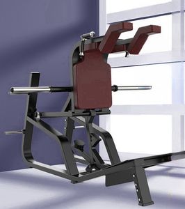 Máquina de Sentadillas Comercial Super Hack de Acero Integrado, Equipo de Gimnasio, Entrenador de Fitness, Negro, Duradero, Ecológico, Directo de Fábrica - Product Image 5