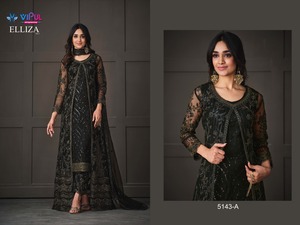 Diseñador de ocasión de boda y fiesta de alta calidad Vipul Fashion Salwar Kameez en traje de estilo encogimiento de hombros para precio de exportación - Product Image 6