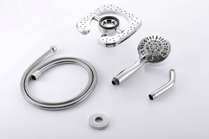 Amazons Best Selling OEM ODM Luxury <strong>Chrome</strong> Magnetic Combo Set Shower Head Set with Magnetic Holder - Product Image 2