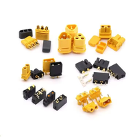 Xt90 Plug Runner Prise de courant Fils en silicone ABS 10A 2P 3P 4P 5P 6P Connecteur banane de charge Mâle Femelle Batterie Contacts en cuivre
