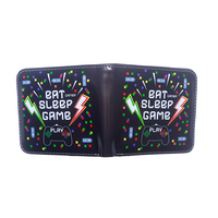 Dompet kulit keren baru kustom dengan kartu kredit klip uang tunai kreativitas hadiah pria remaja