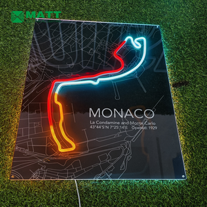 ป้ายไฟนีออนตกแต่งผนังแบบกำหนดเอง ลายรถแข่ง F1 ปรับความสว่างได้ งานแฮนด์เมด ของขวัญ งานศิลปะ สำหรับห้องนอน ห้องเล่นเกม ห้องพักผ่อนของผู้ชาย สำหรับแฟนรถแข่ง - Product Image 6