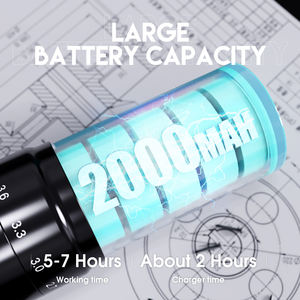 <span class=keywords><strong>Machine</strong></span> à tatouer rotative sans fil Deux piles remplaçables Coups réglables <span class=keywords><strong>Machine</strong></span> à tatouer <span class=keywords><strong>Mast</strong></span> Fold 2 <span class=keywords><strong>Pro</strong></span> - Product Image 2