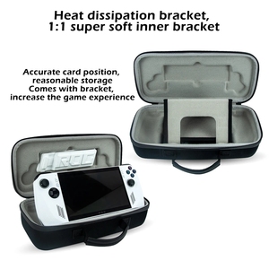 Nueva funda de transporte portátil de <span class=keywords><strong>EVA</strong></span> dura, funda protectora de viaje a prueba de golpes, bolsa de almacenamiento para accesorios de consola <span class=keywords><strong>Asus</strong></span> ROG Ally - Product Image 3