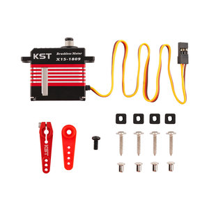 เซอร์โวมินิแบบดิจิตอล KST X15-1809 V8.0 DC6.0V-8.4V แรงบิด 24Kgf.cm ความเร็ว 0.07 วินาที ระบบ HV พร้อมแผ่นสวอชเพลทแบบไซคลิก โปรแกรมได้ ระยะเคลื่อนที่ 50 มม. ขายดี - Product Image 3