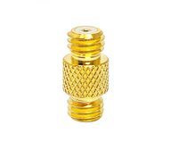 Adaptateur RF 10-32 femelle vers Jack Type RCA Adaptateurs de câble coaxial Microdot Contact cuivre Broches 1P pour applications audio et TV