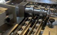 Machine à biscuits sandwich à double voie Skywin avec emballage à sceller les bords pour usines industrielles