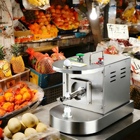 Mango aardappel Professionele 80W Automatische Fruit- en Groenteschiller voor Sinaasappelen Appels Aardappelen Wortelen Commerciële Verwerkingsmachine