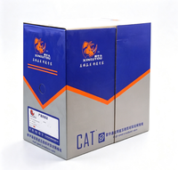 Cable LAN para interiores XITOUNIU 2026 de alta velocidad Cat5e, par UTP 25AWG CCA, 1000 pies, 8 conductores sólidos