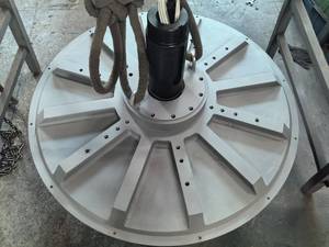 Générateur à disque sans noyau 3KW 10KW 20KW à faible vitesse et couple magnétique - Product Image 2