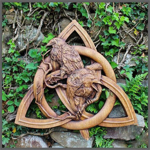 Dioses paganos nórdicos tallados WJB38 runa nórdica decoración colgante <span class=keywords><strong>de</strong></span> pared decoración del hogar puerta adornos <span class=keywords><strong>de</strong></span> resina - Product Image 1