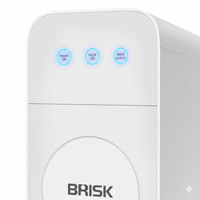 Filtre à eau par osmose inverse sans réservoir 800G à haut débit, purificateur d'eau RO 3:1 pur/épuré pour consommation directe avec robinet intelligent