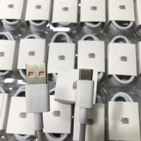 Toptan Ucuz 6A USB Tip-C Şarj Kablosu Süper Hızlı 1m Android Telefon Şarj Kablosu Xiaomi MI için