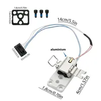 Untuk Bambu Lab A1/A1 Mini Hotend Heating Assembly Block Kit Upgrade 4.0 Ceramic Insulator Base 300 ℃   Suku Cadang Printer 3D Bamboo Lab