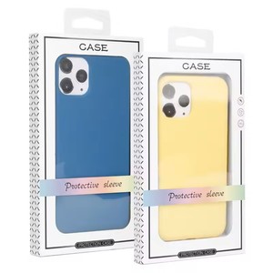 Foldable Window <b>Paper</b> Box With Hanging Hole For Phone Case <b>Digital</b> Accessory Packing - Product Image 4