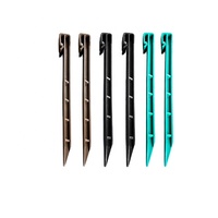 Piquets de fixation en plastique pour toile de paillage extérieure, pour la fixation de toile anti-herbe et de filet de jardin
