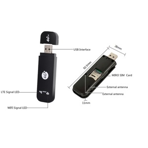 Biểu Tượng Tùy Chỉnh <span class=keywords><strong>Wifi</strong></span> Để Router <span class=keywords><strong>Modem</strong></span> 4G Vpn Di Động Mifi 150Mbps 2100MAh Với Sim Khe Cắm Thẻ Nhớ - Product Image 2