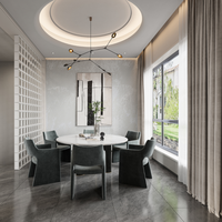 Solution de design graphique pour l'aménagement intérieur de villas de luxe, rendu 3D personnalisé, service clé en main pour toute la maison
