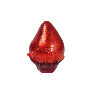 6cm Tpr <b>Red</b> Drop Maltose Squishy Fidget Toy With <b>Glitters</b> Inside Boxed Stress Relief Squeeze Toy Solid No Liquid No Gel - Product Image 6